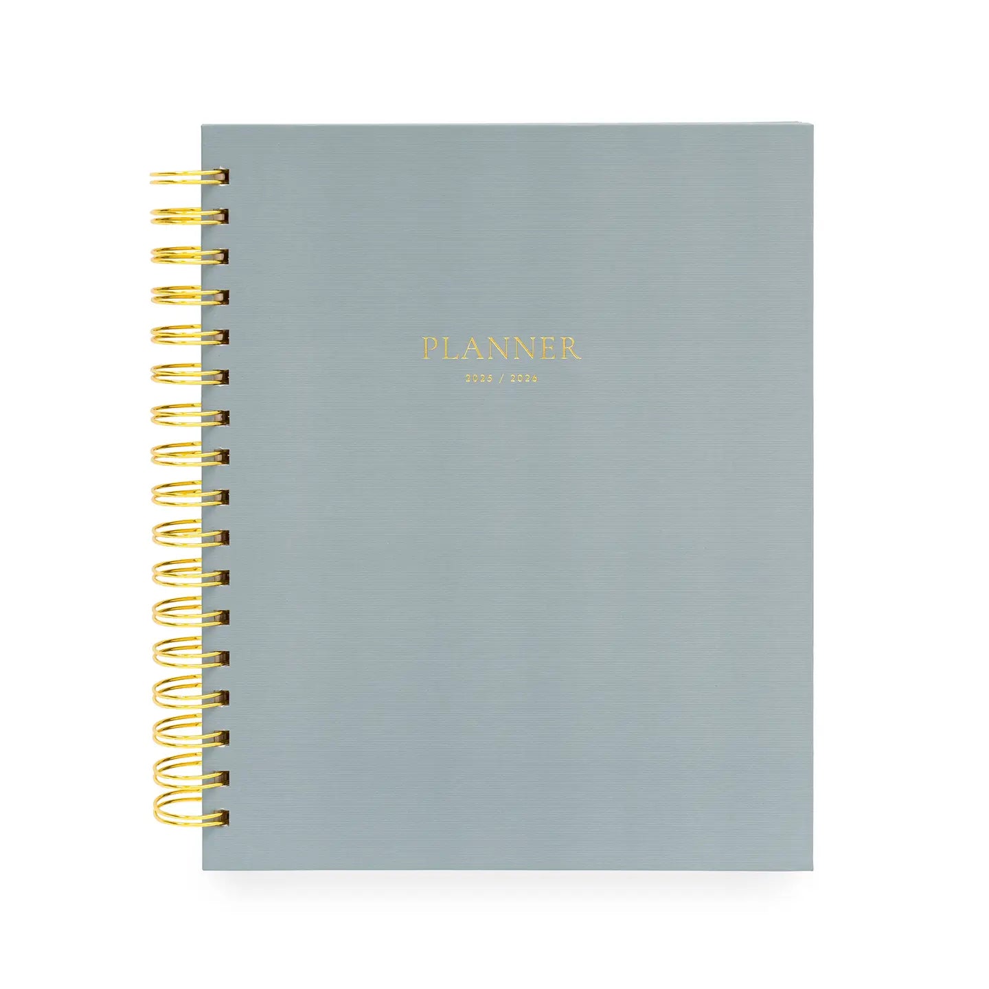 2025-2026 Dusty Blue Spiral Academic Planner