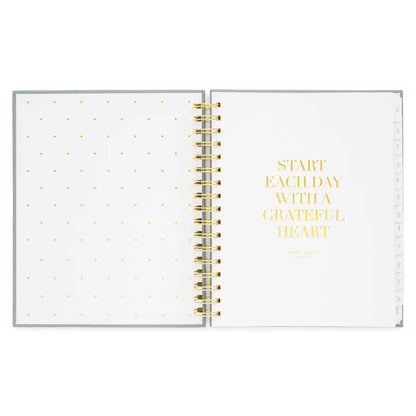 2025-2026 Dusty Blue Spiral Academic Planner