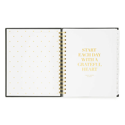 2026 Black Signature Spiral Planner