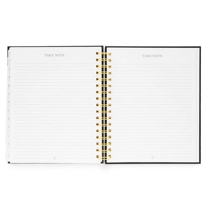 2026 Black Signature Spiral Planner